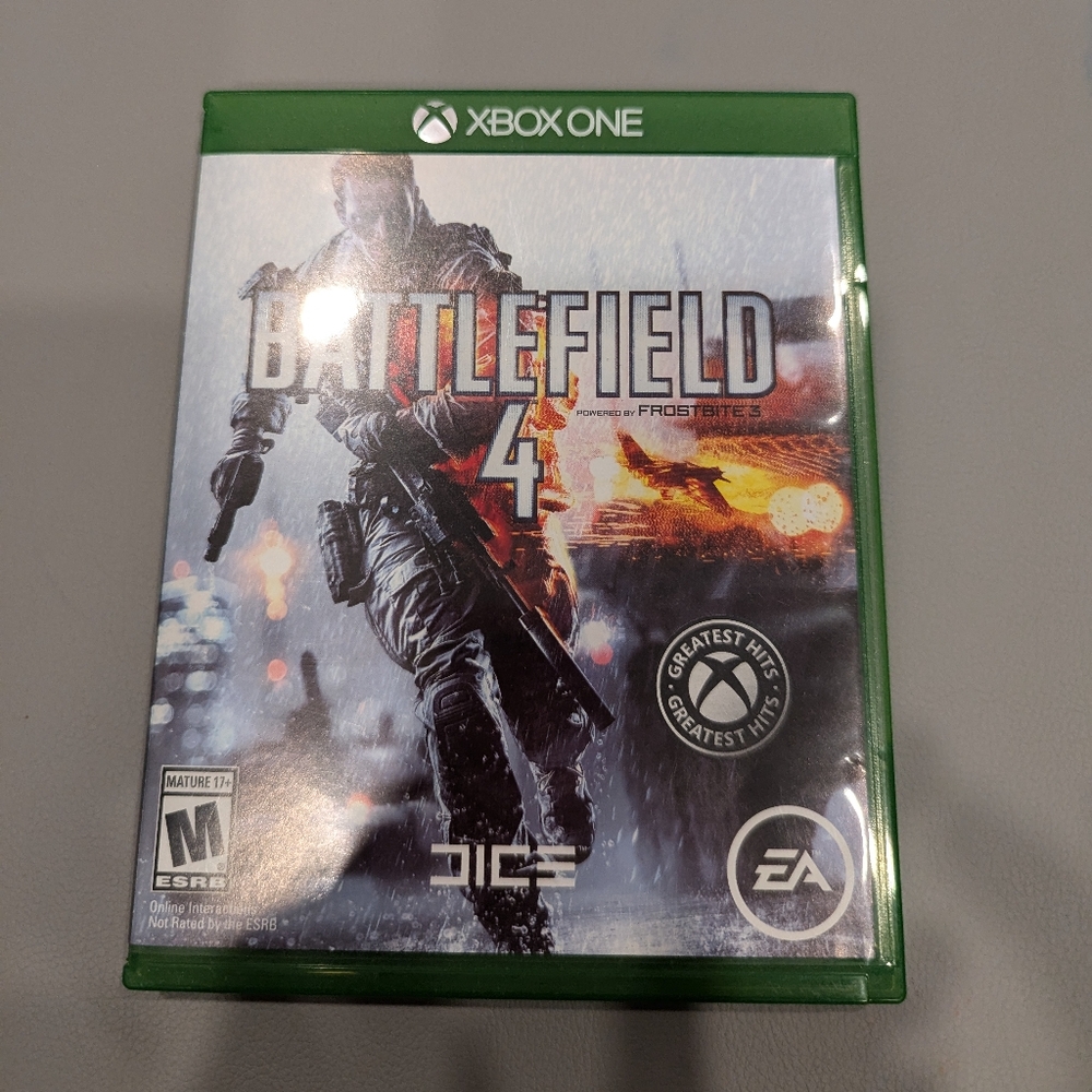 XBOX One Battlefield 4 Video Game EUC